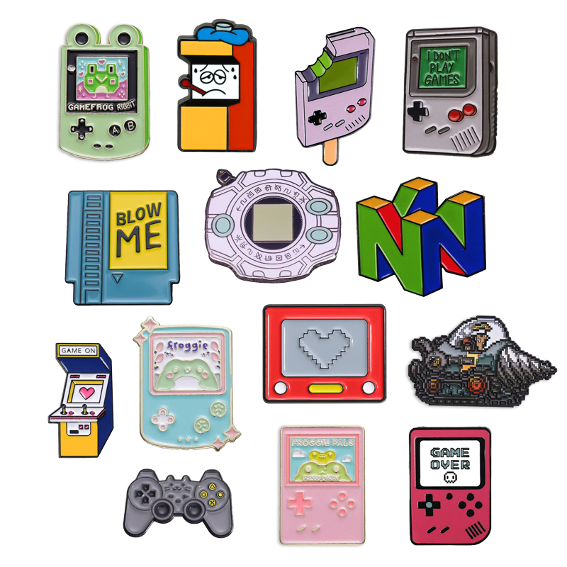 Gaming Console Old School - 만화 크리 에이 티브 디지털 게임