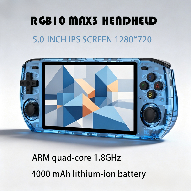 Gaming Console Cartoon - RGB10 MAX3 5.0인치 IPS 스크린 1280*720