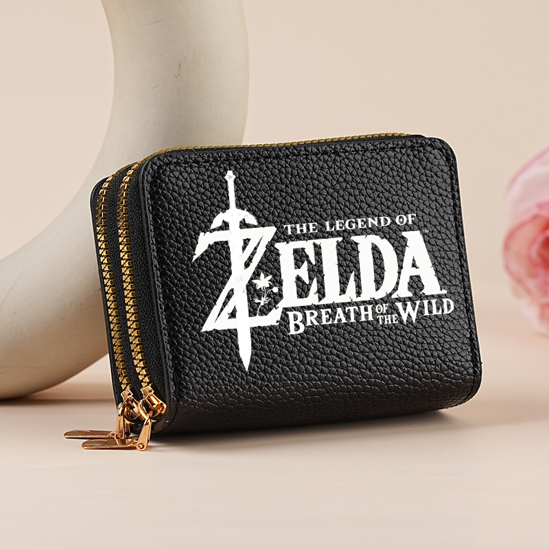 Gaming Console Zelda - 젤다 지갑 애니메이션 게임 캐릭터 프린트