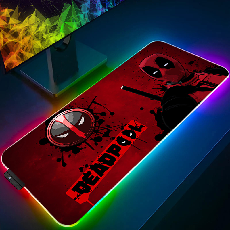Pad Gaming Console - LED 마우스 패드 게임용 백라이트 락