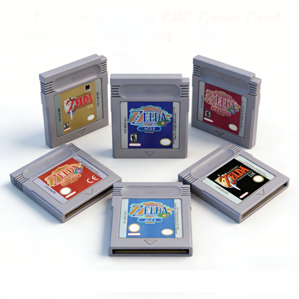 Gaming Console Zelda - 젤다 GBC 카드 16비트 비디오 게임