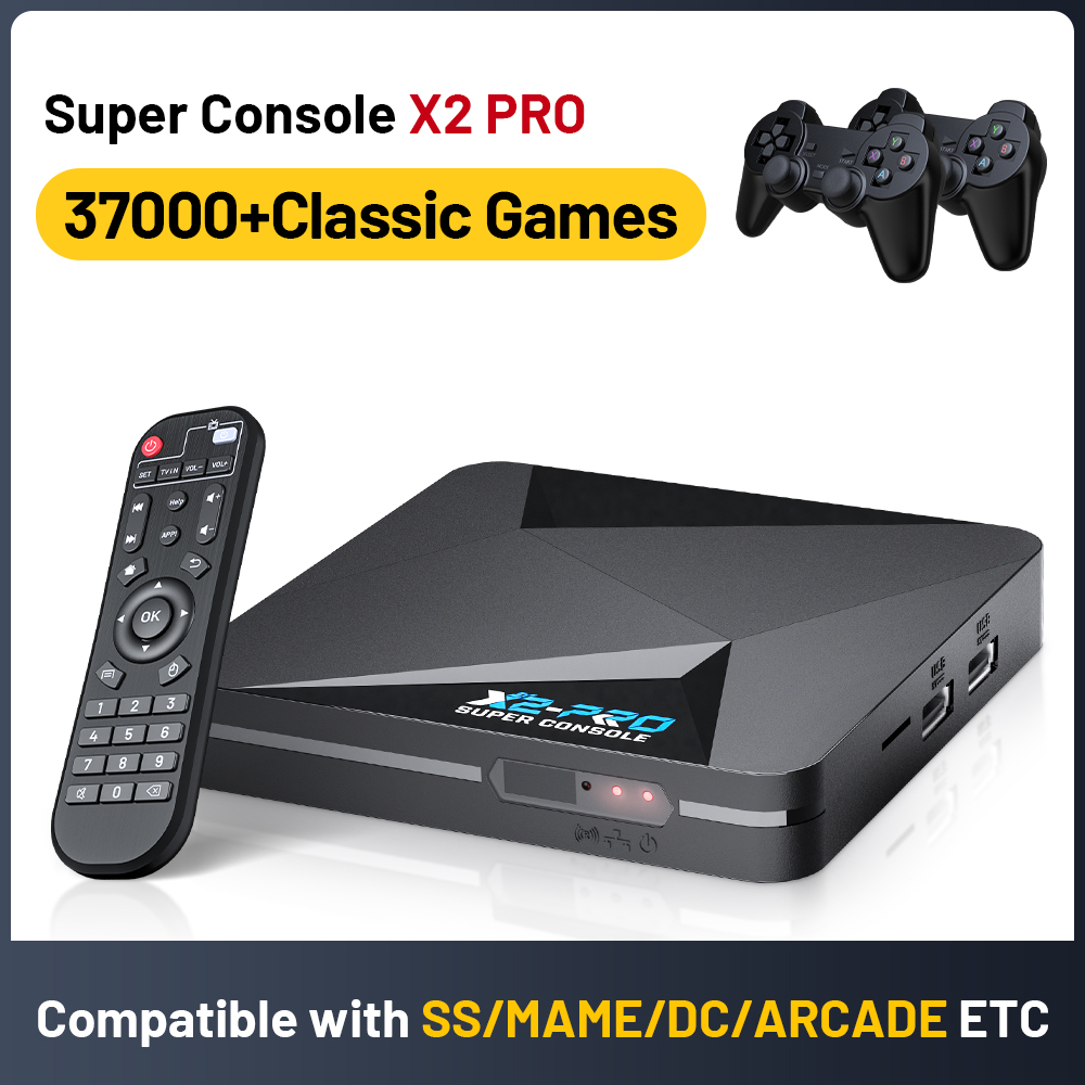 Gaming Console X2 - 레트로 비디오 게임 콘솔 KINHANK 슈퍼