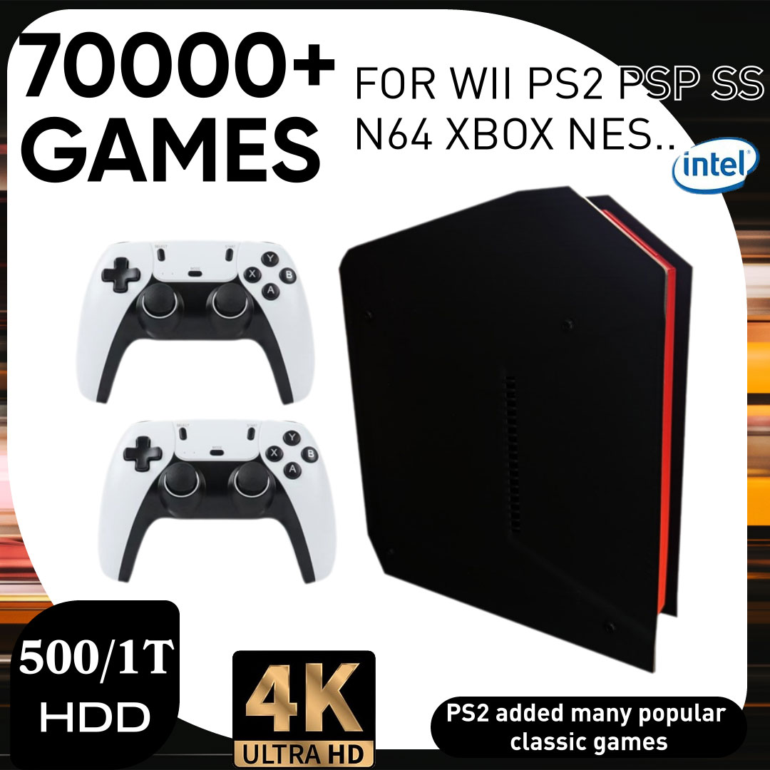 Gaming Console 4 Year Old - X4 레트로 비디오 게임 콘솔 1T