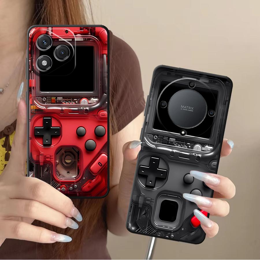 Gaming Consoles - 레트로풍 게임기 케이스 (아너 X7, 70,
