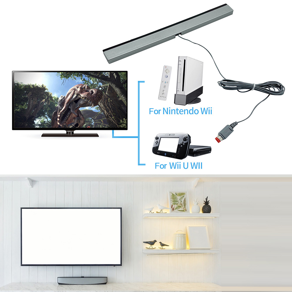 Wii/Wii U용 모션 센서 바, 유선 모션 센서 수 - Gaming Console With Motion Sensor 리뷰 및 가격