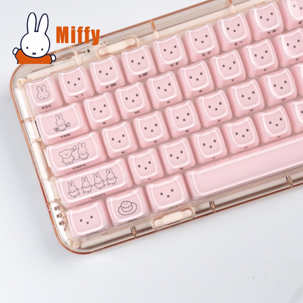 Kawaii Miffy Keycaps 귀여운 토끼 키  - Pad Gaming Console 리뷰 및 가격