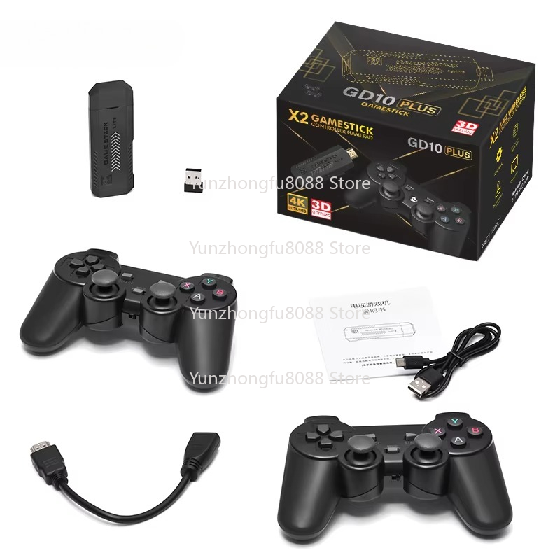 L GD10 플러스 게임 스틱 4k 블랙 박스 X2 게 - Gaming Console X2 리뷰 및 가격