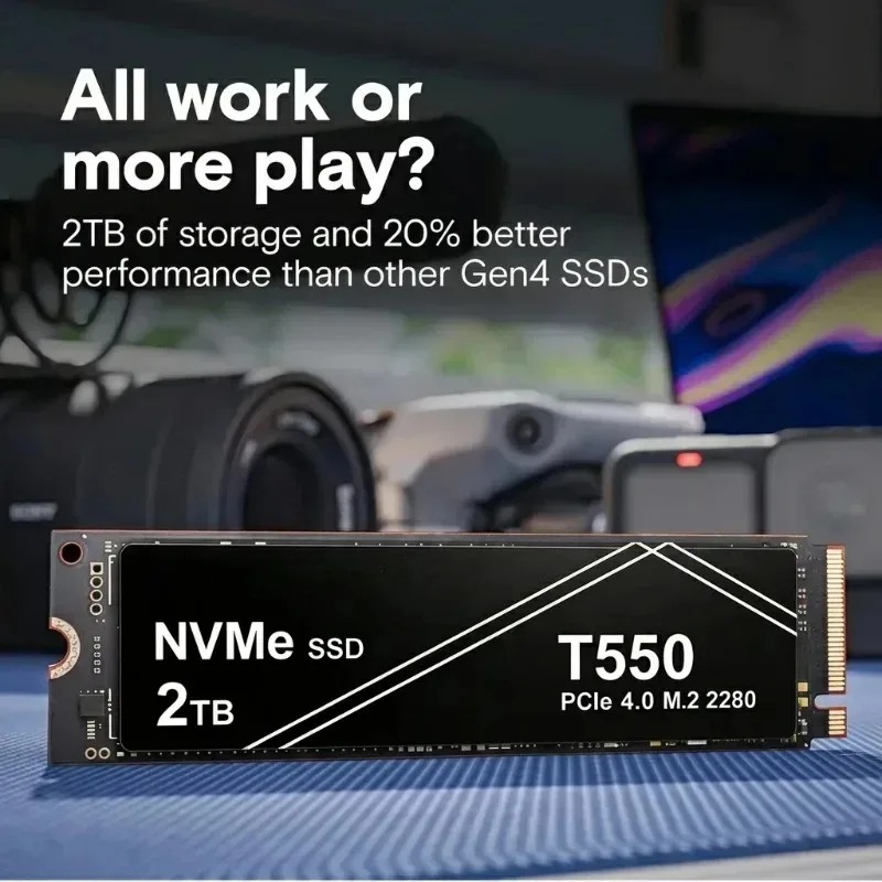 T550 PCIe NVMe Gen 1TB/2TB/4TB - Gaming Console Driving 리뷰 및 가격