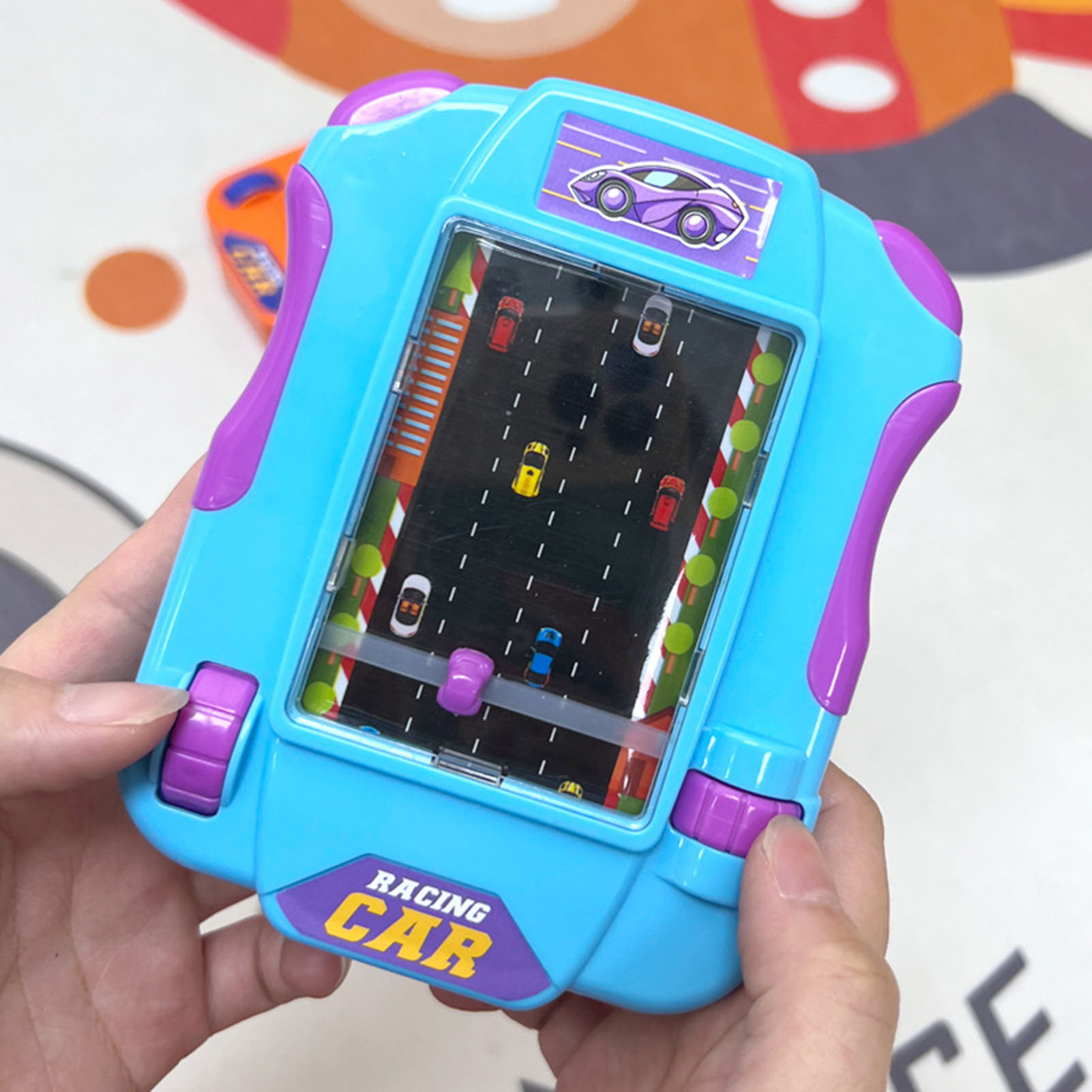 휴대용 레트로 레이싱 게임 콘솔 재미있는 레이싱카 획기 - Gaming Console 4 Year Old 리뷰 및 가격