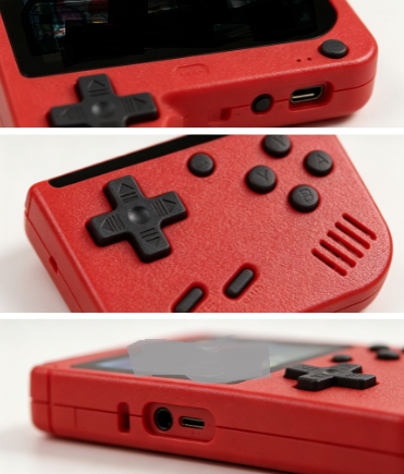HTMCK 레드 레트로 클래식 휴대용 게임기 (어린이용 - Gaming Console 4 Year Old 리뷰 및 가격