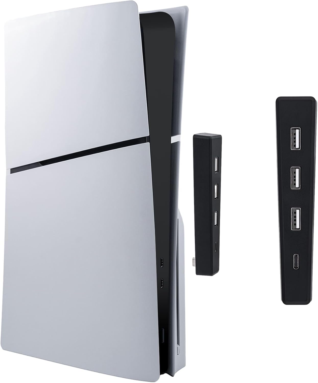 PS5 슬림 디스크용 USB 고속 확장 허브 충전기,  - Sony Console Ps5 Slim 리뷰 및 가격