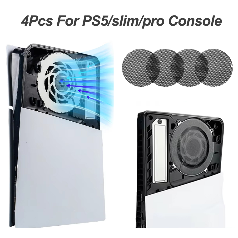 PS5/slim/pro 게임 콘솔용 4개입 먼지 필터  - Sony Console Ps5 Slim 리뷰 및 가격
