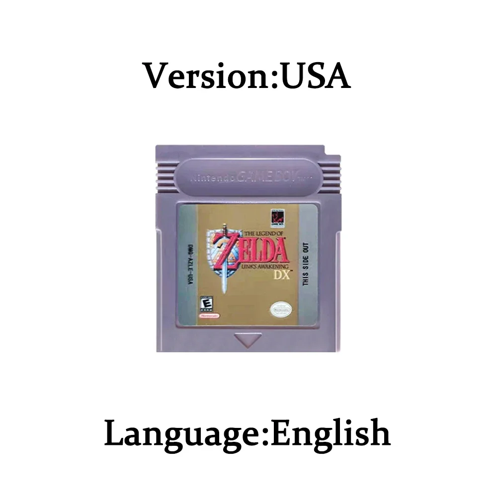 젤다 GBC 카드 16비트 비디오 게임 카트리지 콘솔  - Gaming Console Zelda 리뷰 및 가격