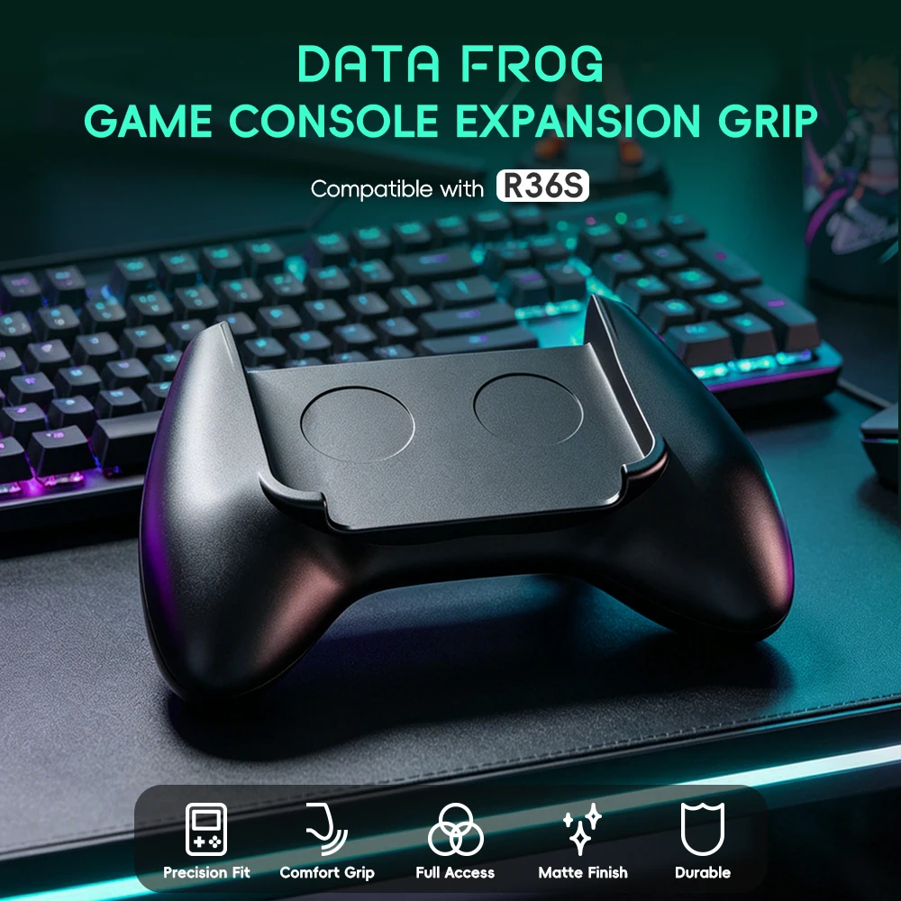 데이터 프로그 R36S 게임 그립 인체공학적 핸드헬드  - Gaming Console Holder 리뷰 및 가격