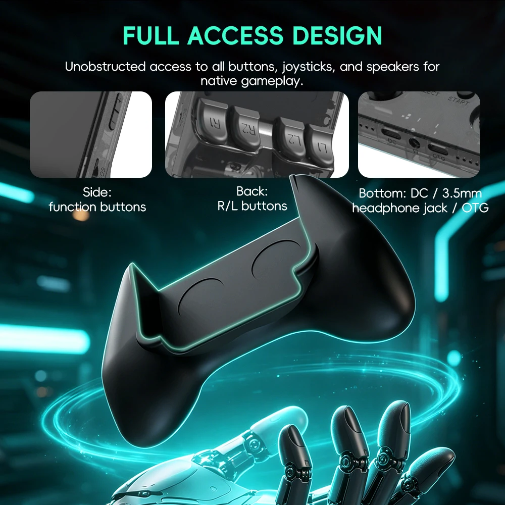 데이터 프로그 R36S 게임 그립 인체공학적 핸드헬드  - Gaming Console Holder 리뷰 및 가격