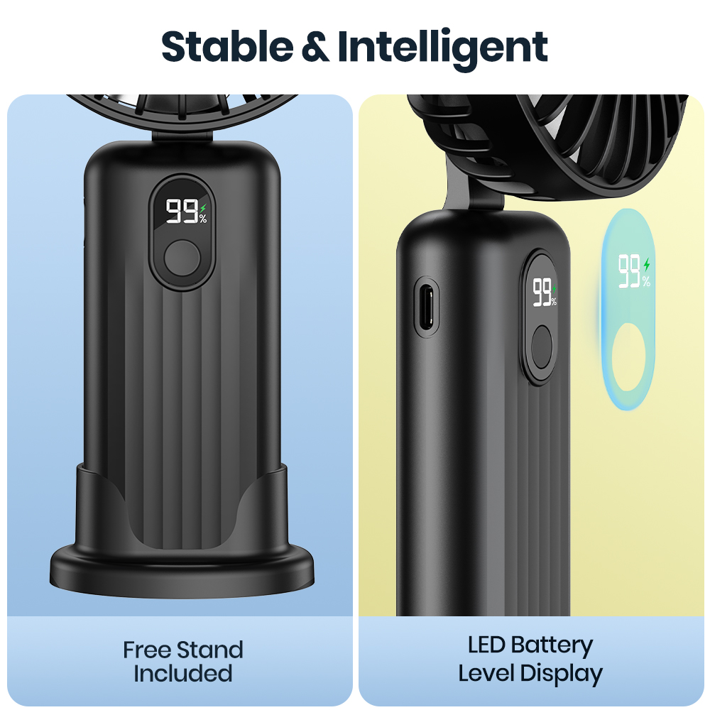 TOPK 휴대용 미니 팬, 2400mAh USB 충전식 - Gaming Console K36 리뷰 및 가격