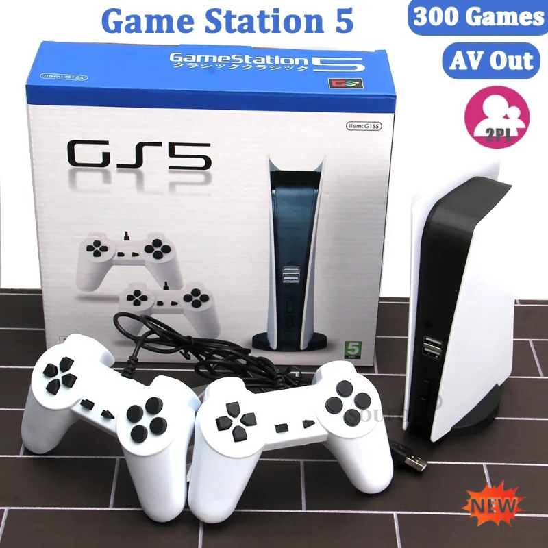 레트로 GS5 미니 TV 휴대용 게임 콘솔 HD 2인용 - Gaming Console Gs5 리뷰 및 가격