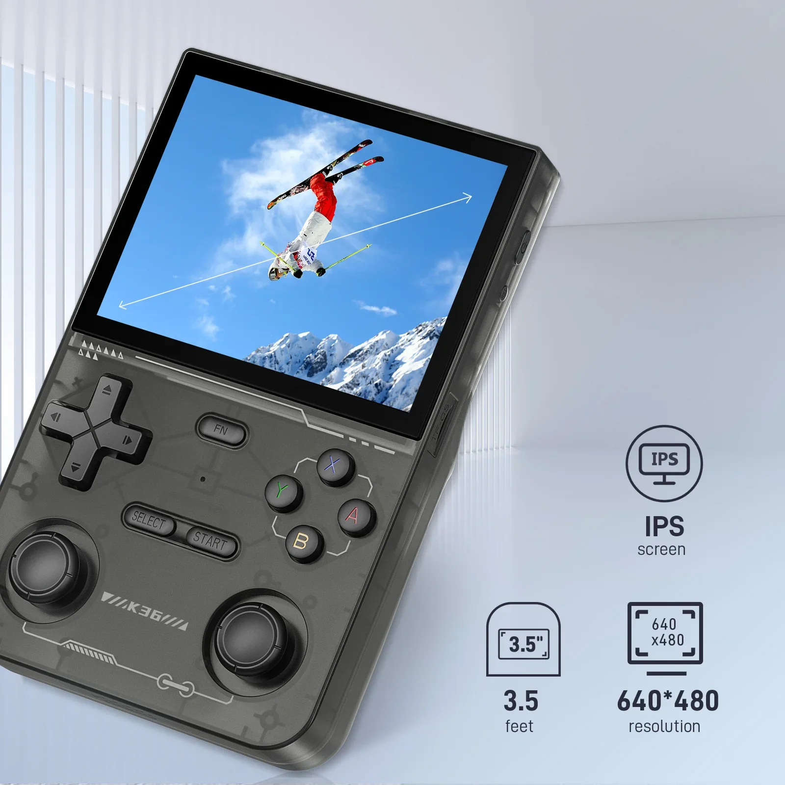 GAMINJA K36 3.5인치 IPS 스크린 휴대용  - Gaming Console K36 리뷰 및 가격