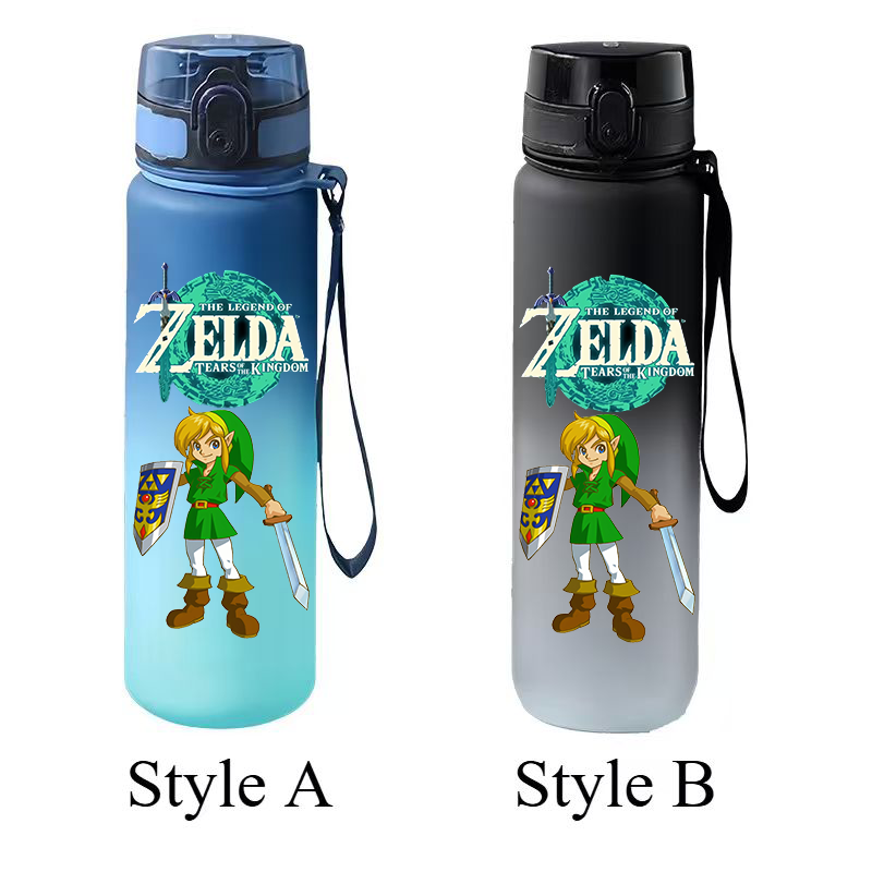 젤다 링크 그라디언트 워터컵 650ml 플립탑 누수 방 - Gaming Console Zelda 리뷰 및 가격