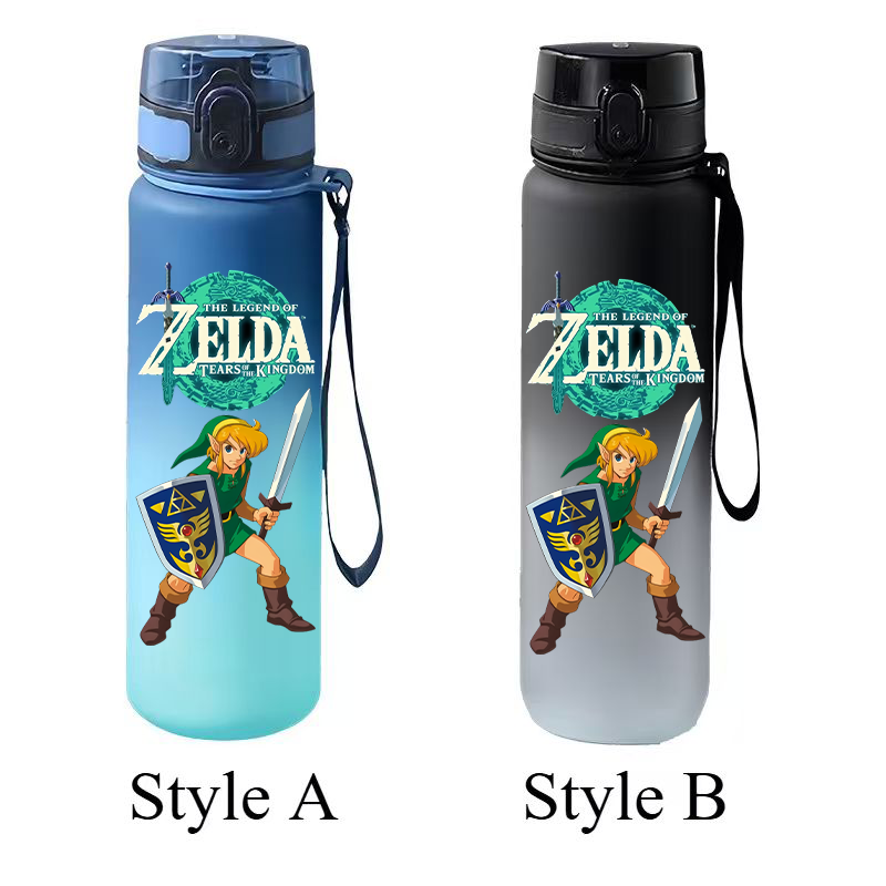 젤다 링크 그라디언트 워터컵 650ml 플립탑 누수 방 - Gaming Console Zelda 리뷰 및 가격