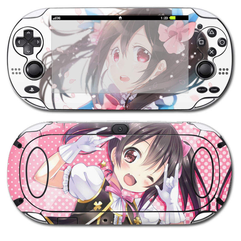 세련된 디자인 비닐 데칼 스킨 스티커, PSP Vita - Gaming Console Cartoon 리뷰 및 가격