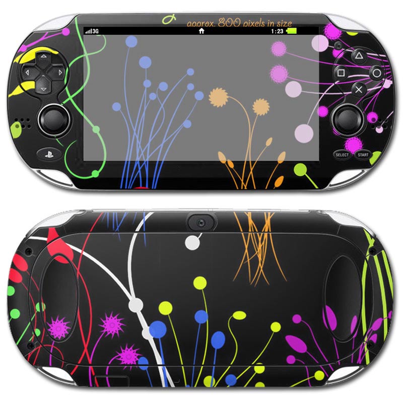 세련된 디자인 비닐 데칼 스킨 스티커, PSP Vita - Gaming Console Cartoon 리뷰 및 가격