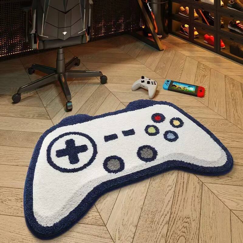 게임 컨트롤러 콘솔 모양 카펫, 창의적인 만화 부드러운 - Gaming Console Cartoon 리뷰 및 가격