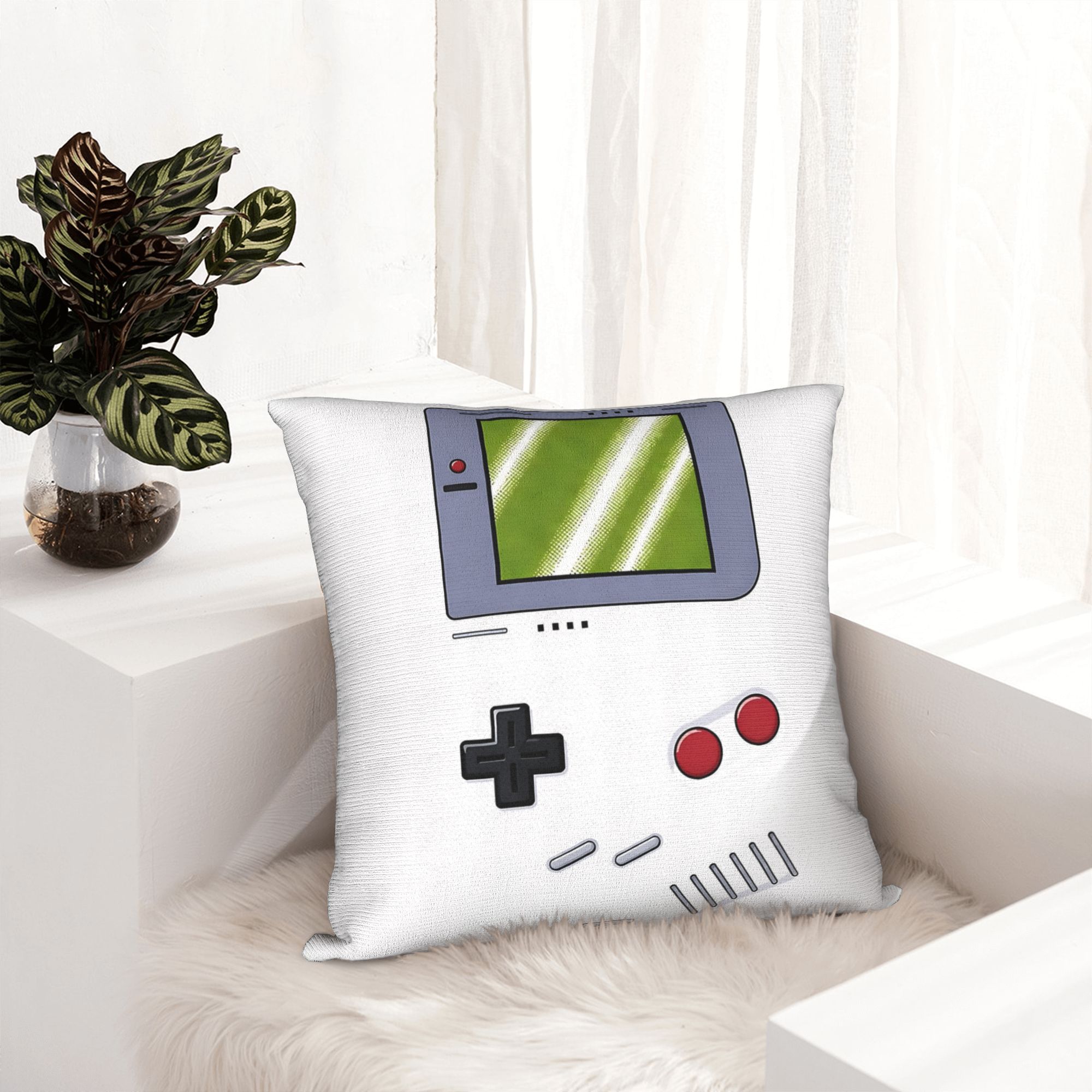 게임 콘솔 휴대용 올드 스쿨 게임 베개 커버 부드러운  - Gaming Console Old School 리뷰 및 가격