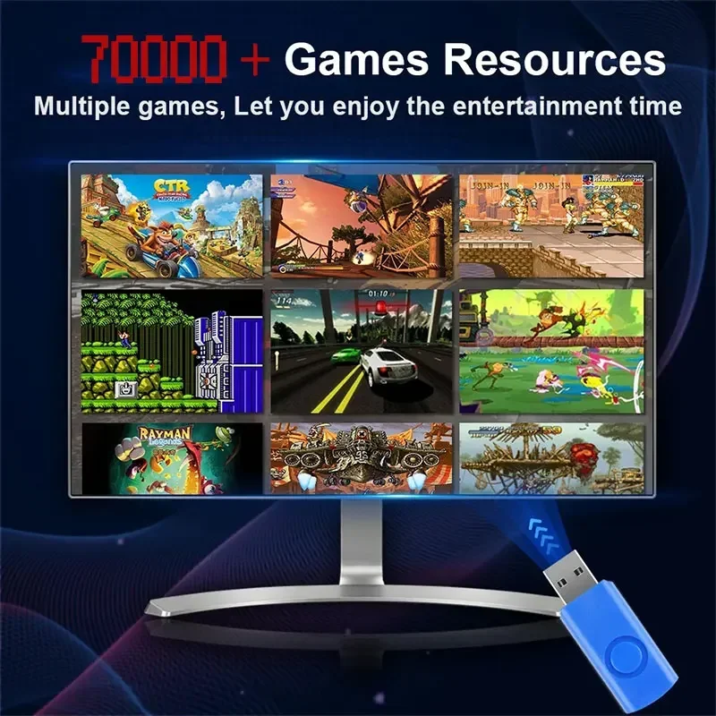 레트로 게임 콘솔 70000+ 게임 2TB T8 Wii - Gaming Console Cartoon 리뷰 및 가격