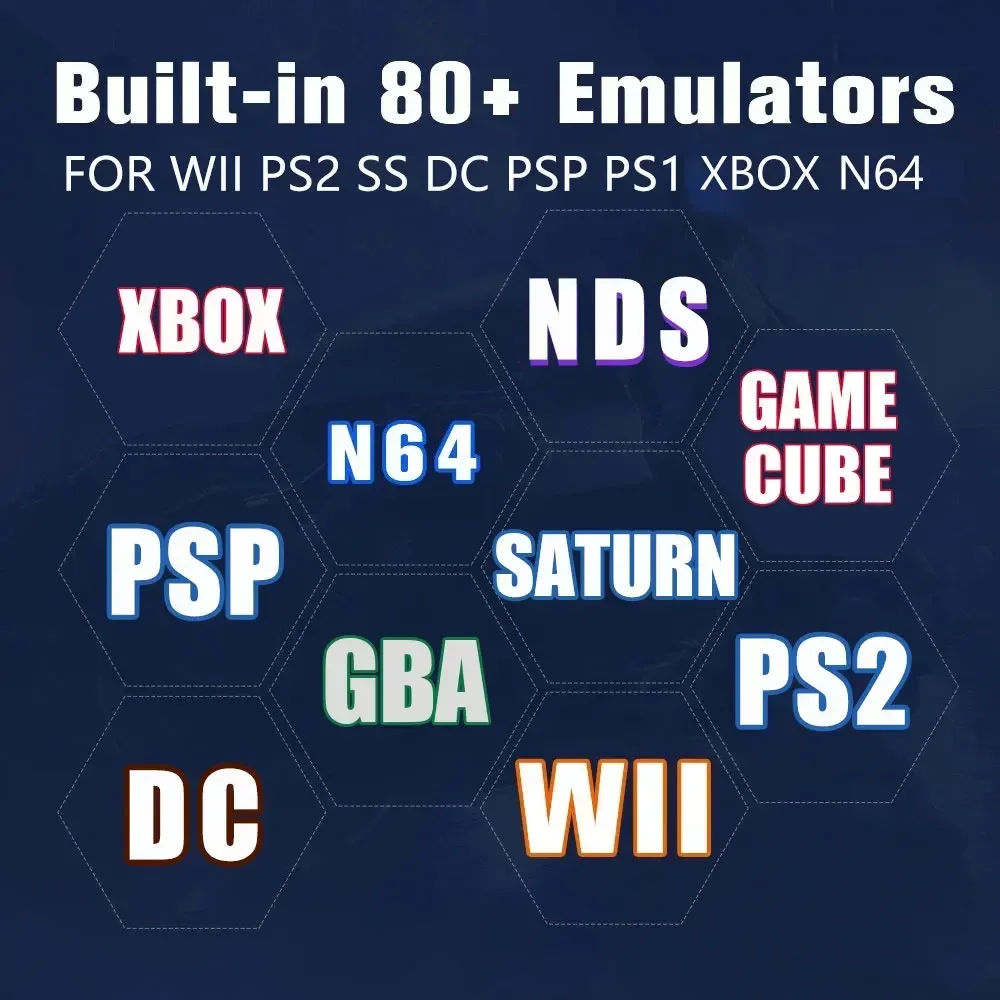 레트로 게임 콘솔 70000+ 게임 2TB T8 Wii - Gaming Console Cartoon 리뷰 및 가격