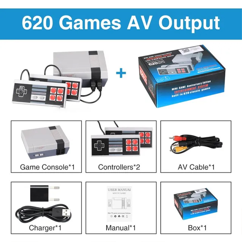 휴대용 가족 레크리에이션 비디오 콘솔 AV 출력 레트로 - Gaming Console Gs5 리뷰 및 가격