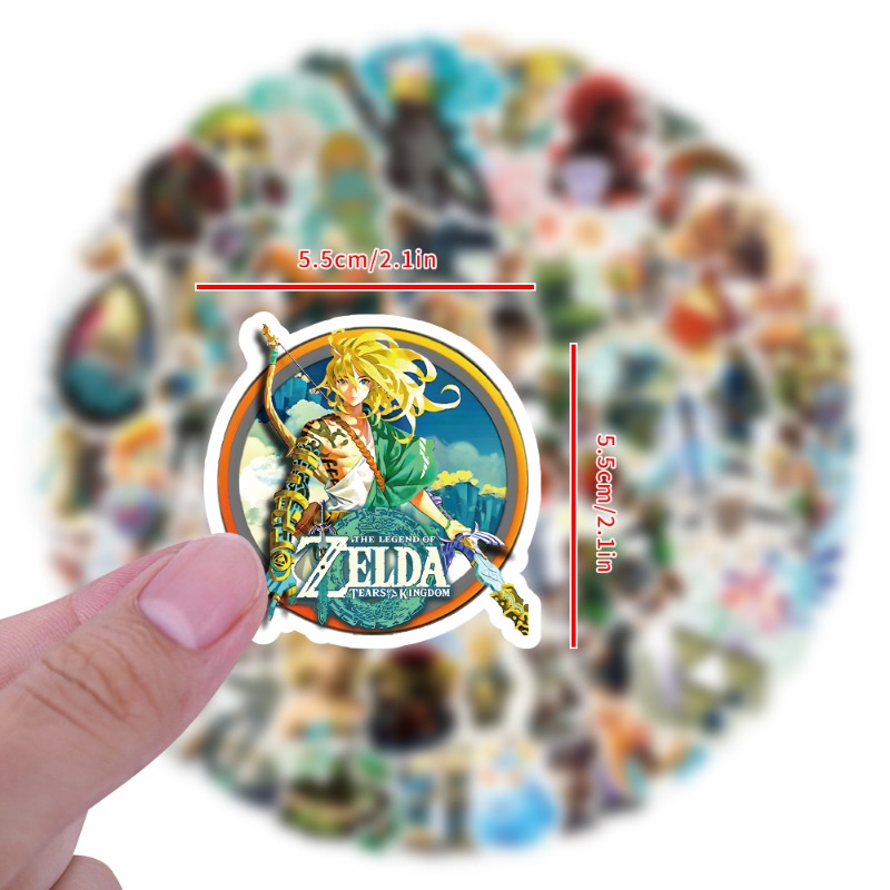 120개 게임 ‌ 젤다의 전설 ‌   만화 낙서 스티커 - Gaming Console Zelda 리뷰 및 가격